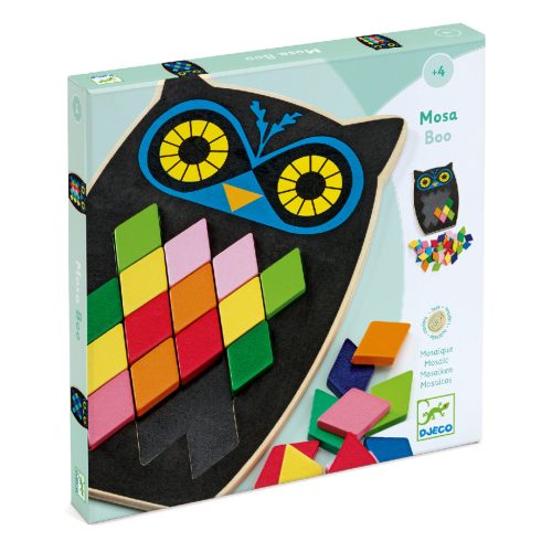Baglyos mozaik készítő - Képalkotás - Mosa Boo - Djeco