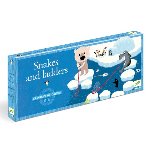 Kígyók és létrák - Snake and ladders - Djeco