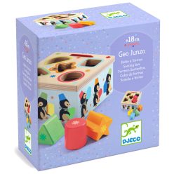   Pingvines szín - forma egyeztető, bedobó - Geo Pingy - Djeco
