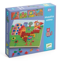   Vegyes pötyi játék - Mosaico animo - Vigyázz mozaik - Djeco