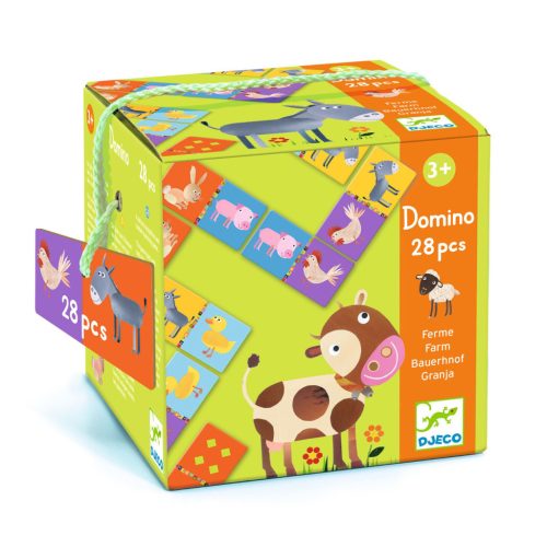Háziállatos domino - Domino farm - Djeco