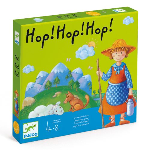Hop ! Hop ! Hop ! - Kooperatív társasjáték - Djeco