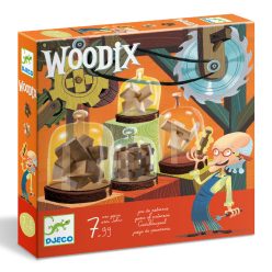   Woodix - Fa ördöglakat gyűjtemény - Ügyességi, logikai játék - Djeco