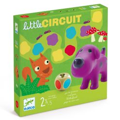 Little circuit - Színlépegetős társasjáték - Djeco