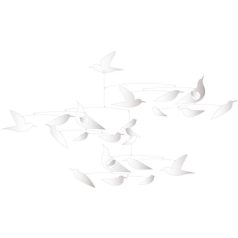Fehér - Madarak - White birds (FSC) - Függődísz - Djeco