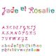 Girls alphabet - Betűkészlet lányoknak - Djeco