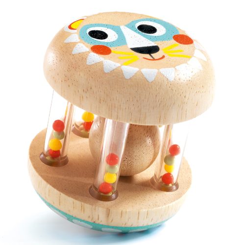 Oroszlános bébi csörgő - BabyShaki - Djeco