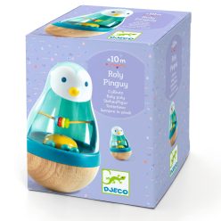 Kelj fel pingvin - Billenő babacsörgő - Djeco