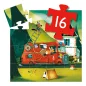 Tűzoltó dobozos puzzle 16 db - os - The fire truck - Djeco