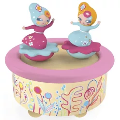   Lányok zenedoboz - Flower Melody - forgó zenélő lányos - Djeco
