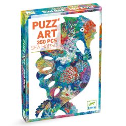   Tengericsikó díszes művész puzzle 350 db - os - See Horse - Djeco