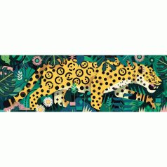   Lopakodó leopárd - Művész puzzle - Leopard 1000 pcs - FSC MIX - Djeco - DJ07645
