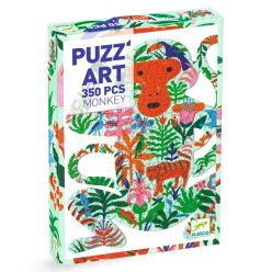   Majom - Művész puzzle 350 db - Monkey 350 pcs - Djeco - DJ07657