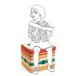   Indiános tároló doboz - Tároló doboz - Teepee toy boksz - Djeco - DD04482
