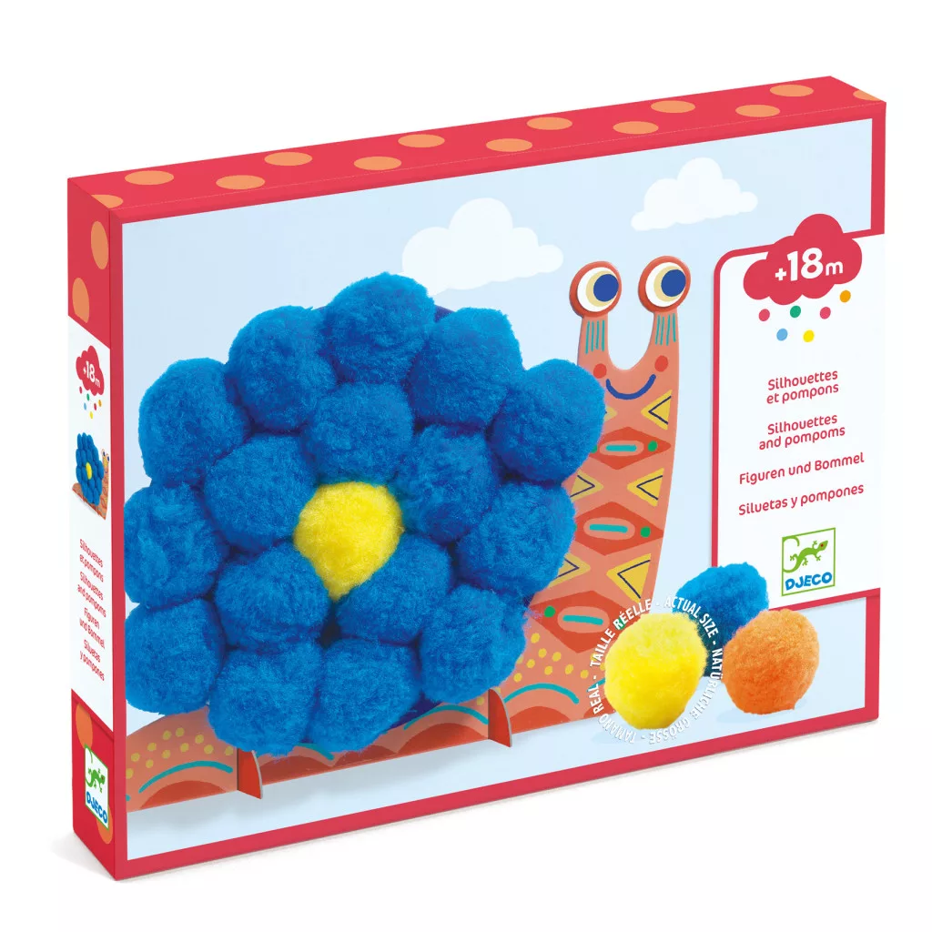 Puha állatok - Pamacs készítő - Fluffy animals - Djeco - DJ09871