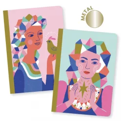   Sarah dupla jegyzetfüzete - 2xA/6 Jegyzet füzet - Sarah little notebooks - Djeco - DD03597