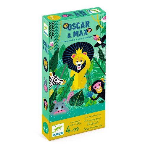 Oszkár és Max - Emlékezet fejlesztő társasjáték - Oscar & Max - DJ08575