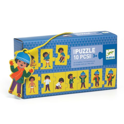 Öltözködés - Sorozat puzzle - I am dressing up - DJ08188