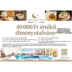   Zalakarosi 40.000 Ft értékű Wellness Hotel utalvány (Emailben küldve)