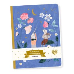 Virágos jegyzetfüzet - A/5-ös - Cecile Notebook