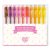 Zselés mini toll készlet - 10 cukorkás színben - 10 mini candy gel pens