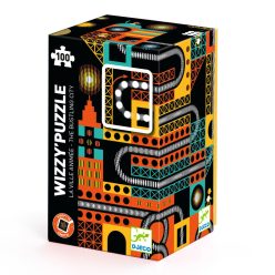 Nyüzsgő város - Optikai puzzle 100 db-os - The lively city