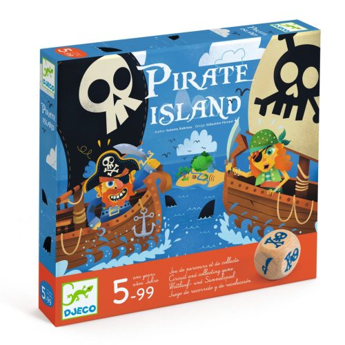 Kalóz sziget - Gyorsasági társasjáték - Pirat Island - DJ08595