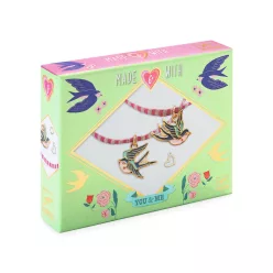   Páros madárkák - Ékszerkészítő - Bird Ribbons - DJ00011