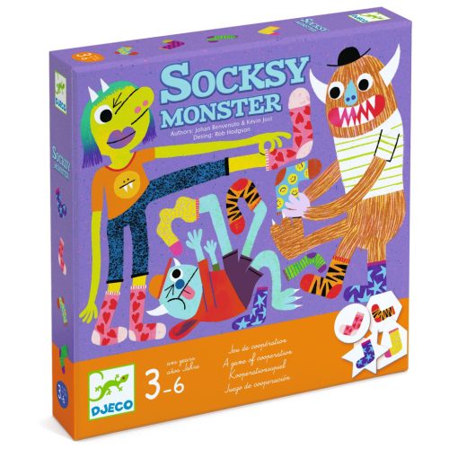 Socksy Monster - Kooperációs társasjáték - Socksy Monster - DJ08526