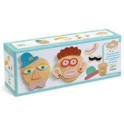   Gyurma szett kiegészítőkkel - Arcok - Myplastipeople - DJ09031