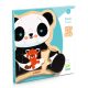 Panda fa puzzle - Fa formapuzzle 9 db - Puzzlo Panda - DJ01821