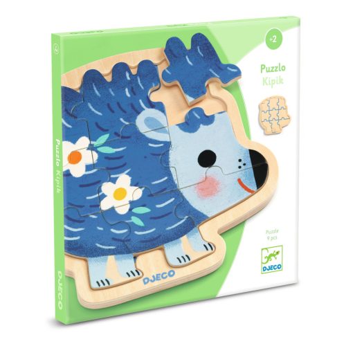 Sündisznó fa puzzle - Fa formapuzzle 9 db - Puzzlo Kipic - DJ01822