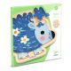 Sündisznó fa puzzle - Fa formapuzzle 9 db - Puzzlo Kipic - DJ01822