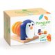 Pingvines korong építő - Bébi játék - Penguin Basic - DJ06218