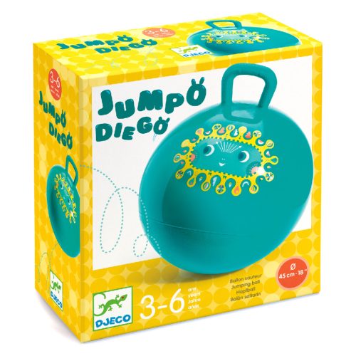 Ugráló Diego - Ugráló labda 45 cm - Jumpo Diego Djeco - DJ00181