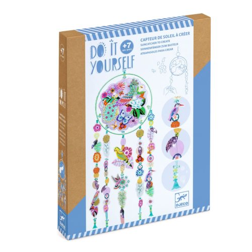 Csillogó szélforgó madaras - Csináld magad - Paradise bird Djeco - DJ07996
