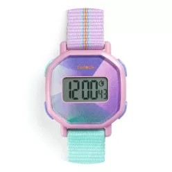   Lila prizma - Digitális gyermek karóra - Purple prisma - DD00452
