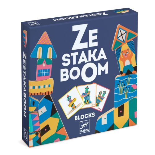 Egyensúlyozó város - Egyensúlyozó játék - Ze Stakaboom - DJ06438