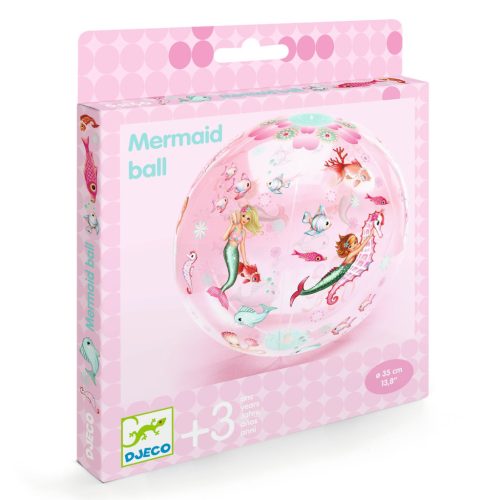 Sellős felfújható labda 35 cm - Mermaid Ball - DJ00176