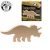 Fafaragás - Triceratops figura körbevágva