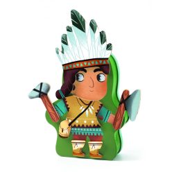   Mágneses hős képalkotó - Utazó játék - Aventuro - Djeco