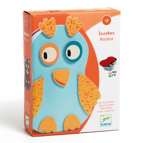 Mágneses állatos képalkotó - Utazó játék - Animo - Djeco