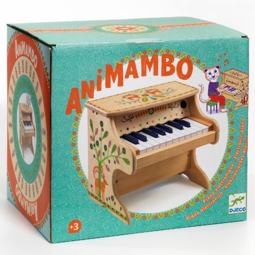 Elektomos zongora 18 billentyűvel - Electronic Piano 18 keys - Djeco
