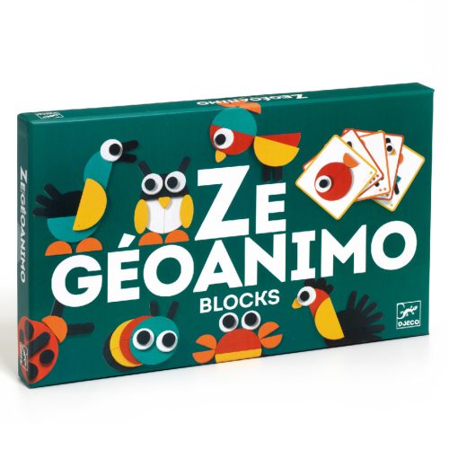 Állati képek - Képalkotó építő játék - Ze Geoanimo - Djeco