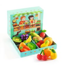   Louis & Clementine zöldséges pultja 12 db-os - Louis & Clementine - Djeco