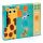 Élet a szavannán 3, 4, 5, 6 db-os óriás puzzle - In the jungle - Djeco