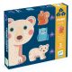 Erdei barátok 9, 12, 16 db-os puzzle - In the forest - 9, 12, 16 pcs - Djeco