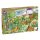 Dinoszauruszok, 100 db-os megfigyelő puzzle - Dinosaurs + booklet - 100 pcs - Djeco
