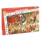 Lovas bemutató, 200 db-os megfigyelő puzzle - Horse riding - 200 pcs - Djeco
