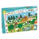Élet a farmon, 35 db-os megfigyelő puzzle - The farm - 35 pcs - Djeco